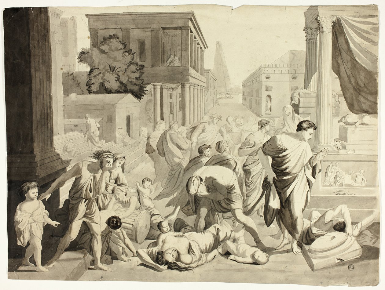 Ashtod-pesten av Nicolas Poussin