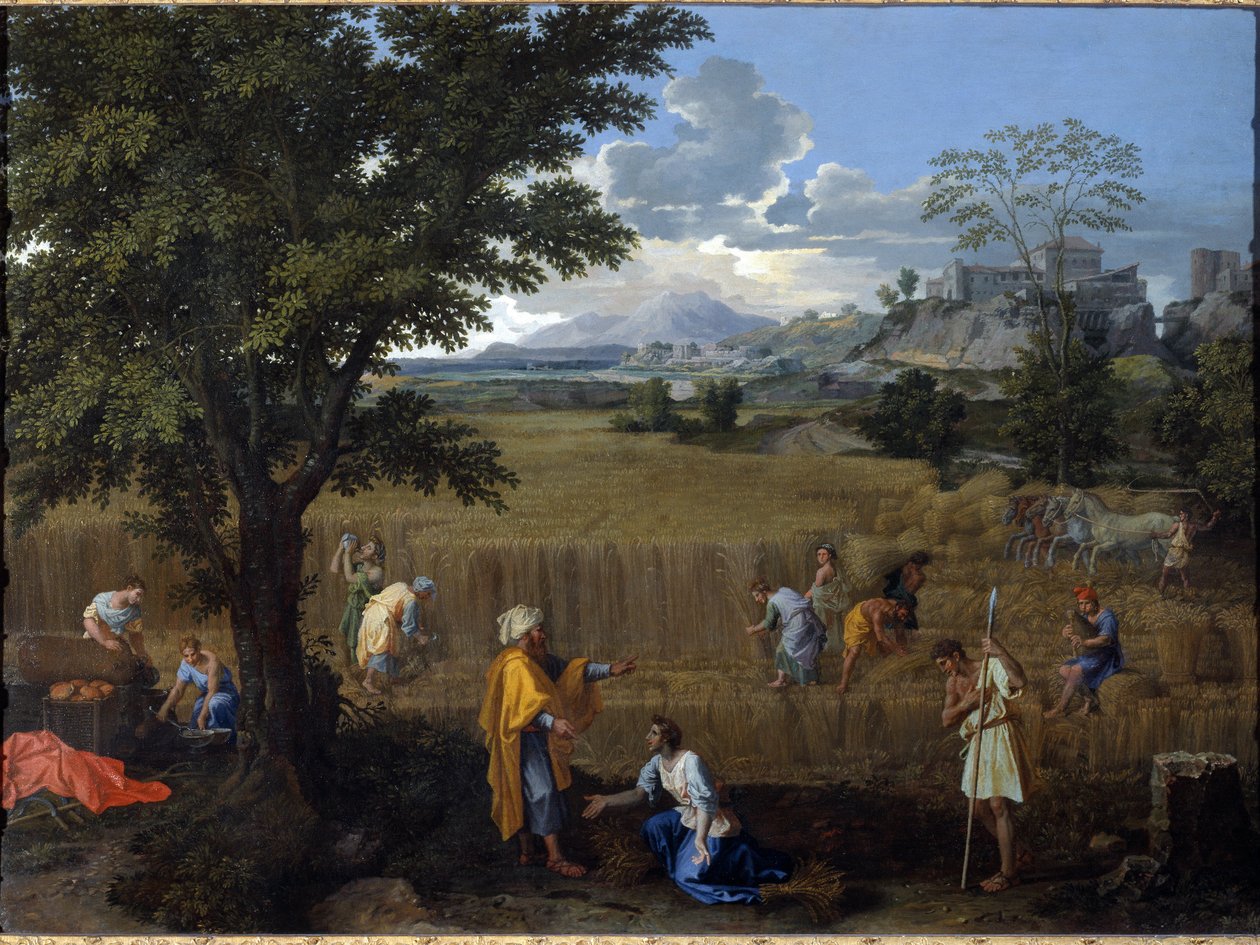 Summer eller Ruth og Boas av Nicolas Poussin