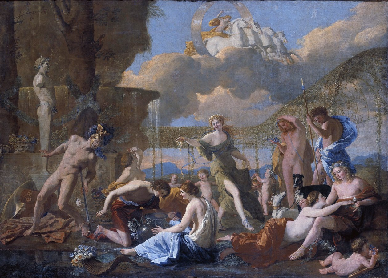 Floras rike av Nicolas Poussin