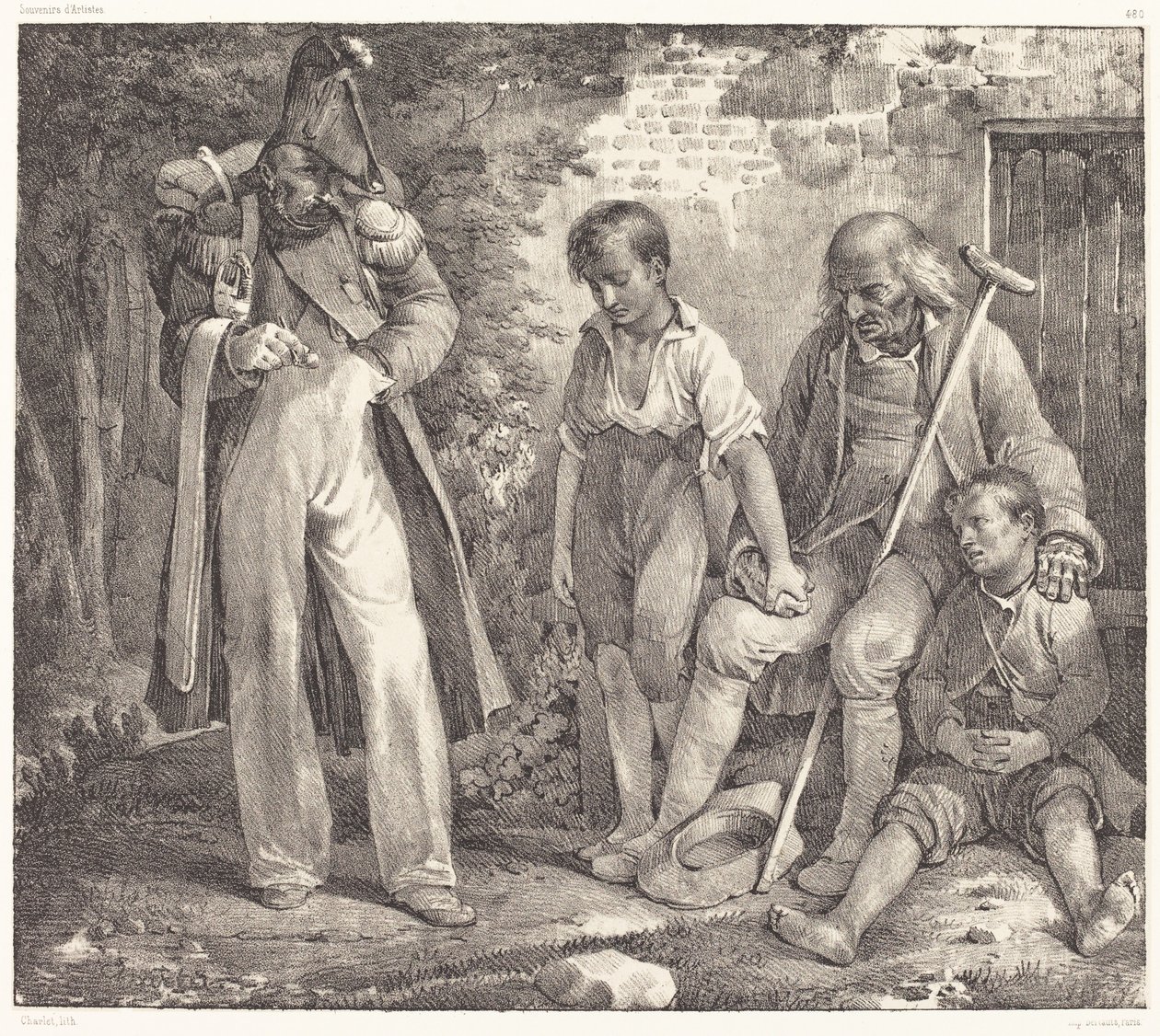 Alms av Nicolas Toussaint Charlet