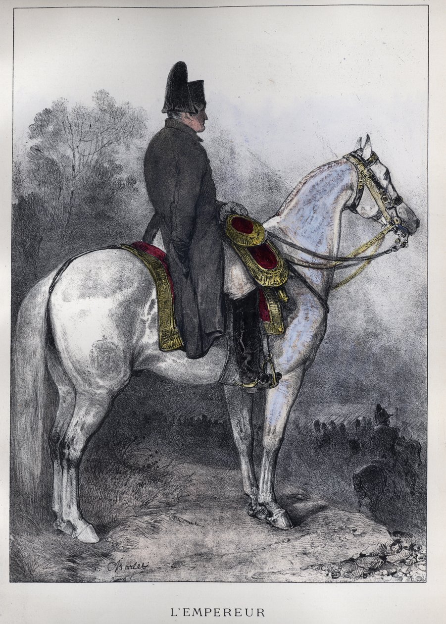 Napoleon i overfrakk av Nicolas Toussaint Charlet