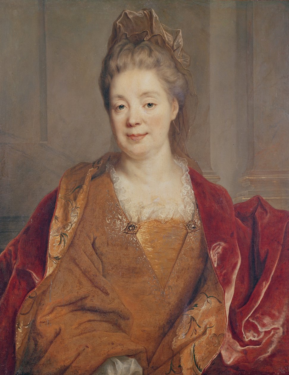 Fru. Titon du Tillet (olje på lerret) av Nicolas de Largillière