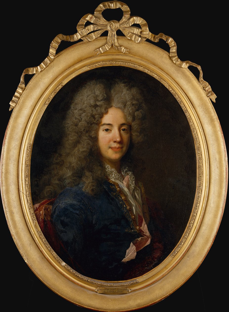 Portrett av en gentleman (olje på lerret) av Nicolas de Largillière