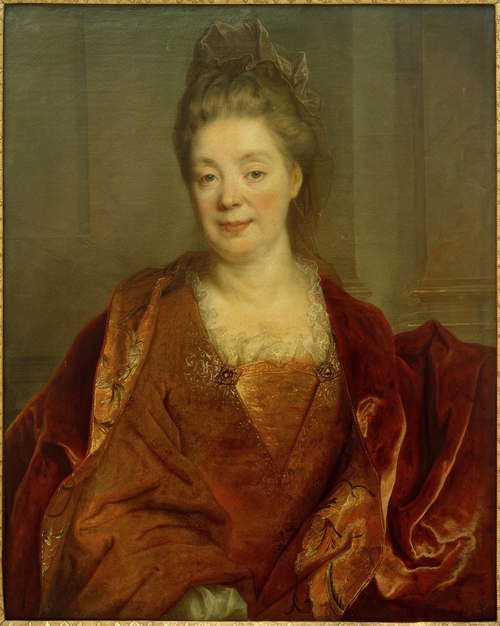 Bildet av Marguerite Titon av Nicolas de Largillière