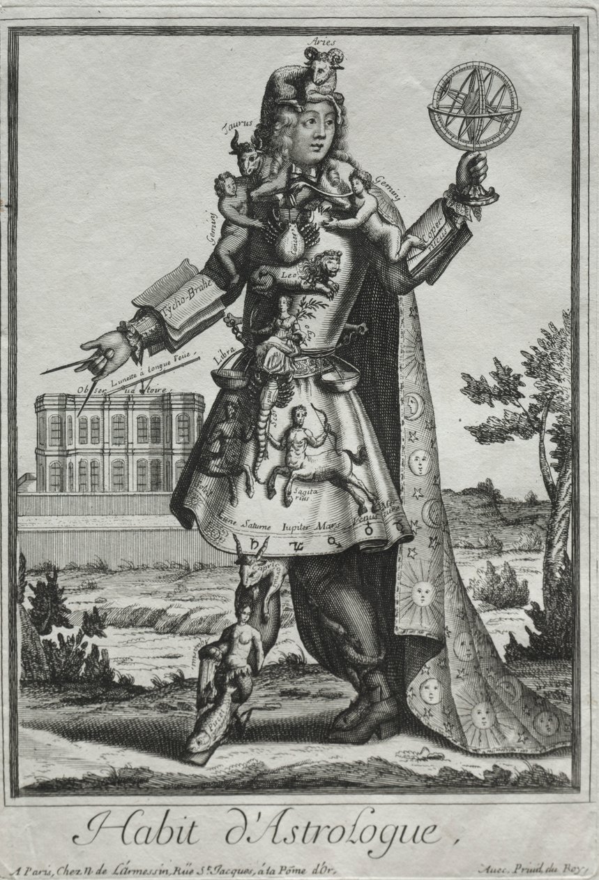 Fantasifulle kostymer: Astrologens kostyme av Nicolas de Larmessin II