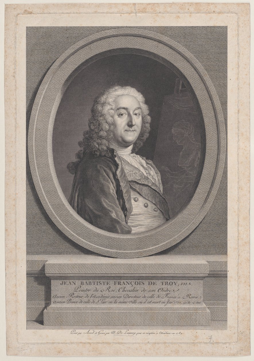 Jean Baptiste Francois de Troy, sønn, 1789., 1789. av Nicolas de Launay