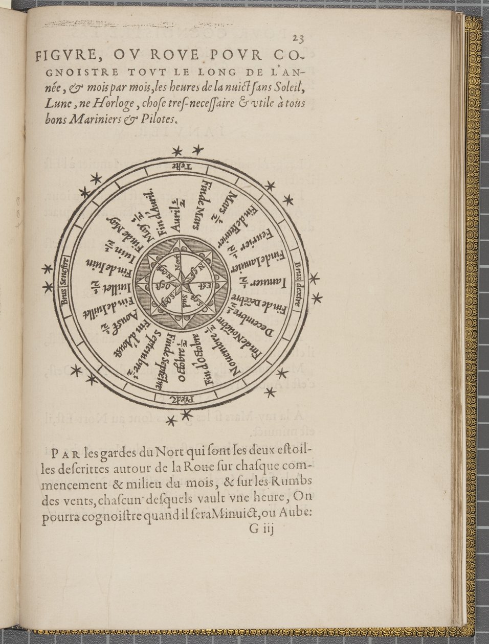 Fol 23 recto, The Navigation of King James V, Round Scotland, Orknøyene og Hebridene eller Western Isles: Under Conduct of That Excellent Pilot Alexander Lindsay av Nicolas de Nicolay