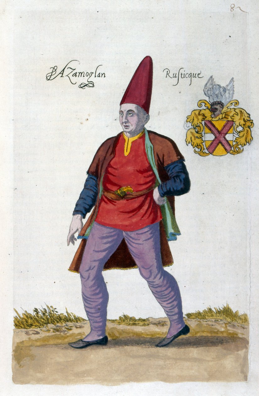Tyrkisk mann (illustrasjon) av Nicolas de Nicolay