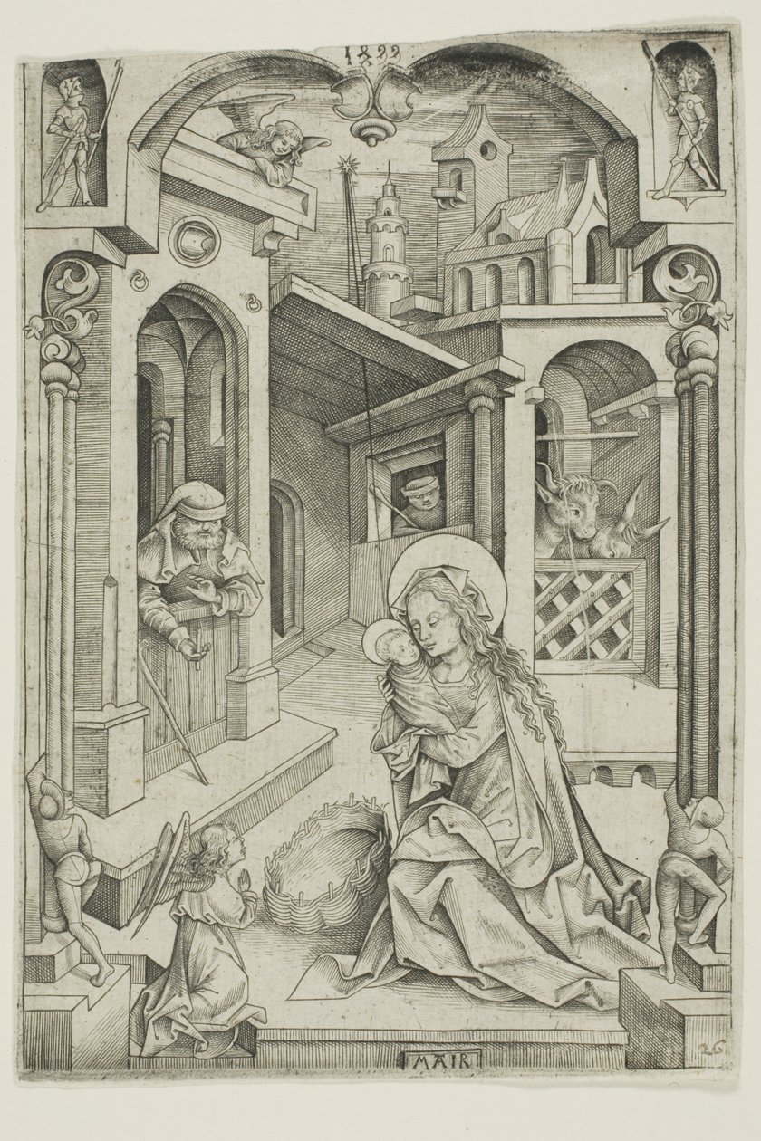 Fødselen av Nicolaus Alexander Mair von Landshut