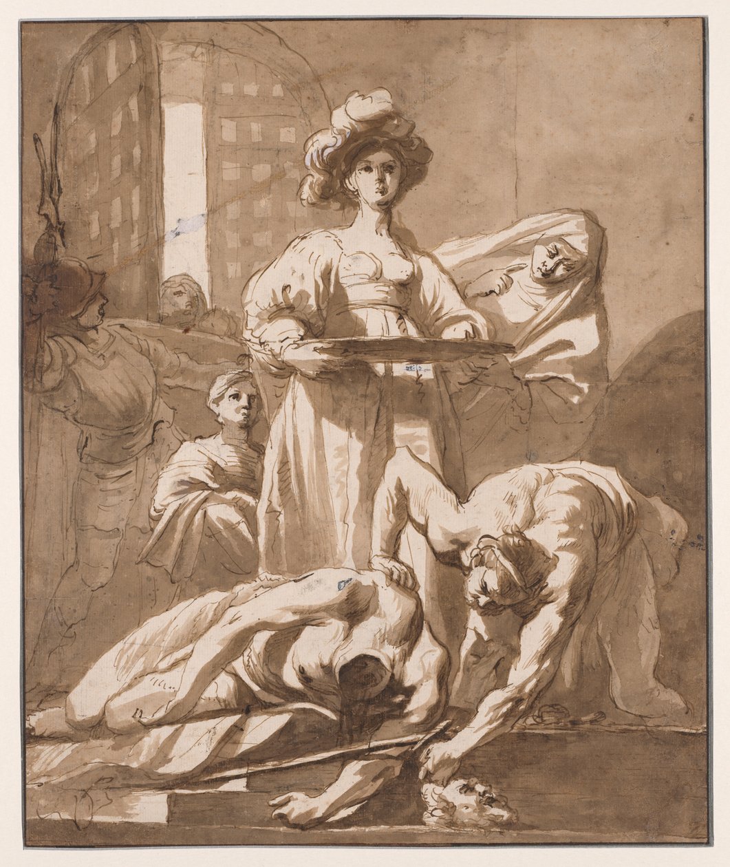 Salome med hodet til døperen Johannes av Nicolaus Knüpfer