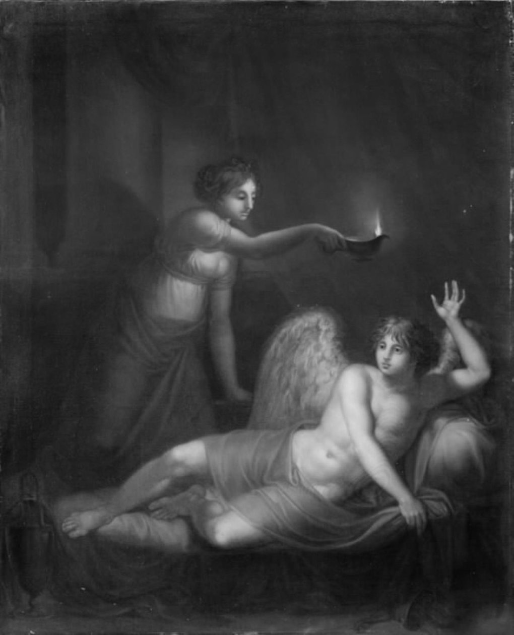Amor vekket av Psyche av Nicolaus Wolff