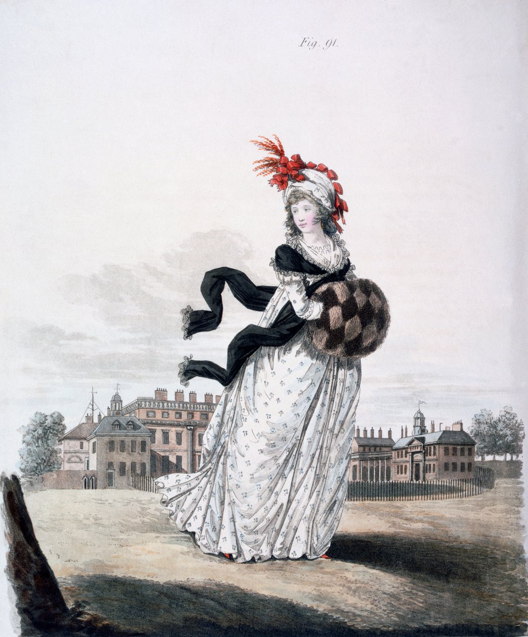 Morgenkjole, fig. 91 fra 