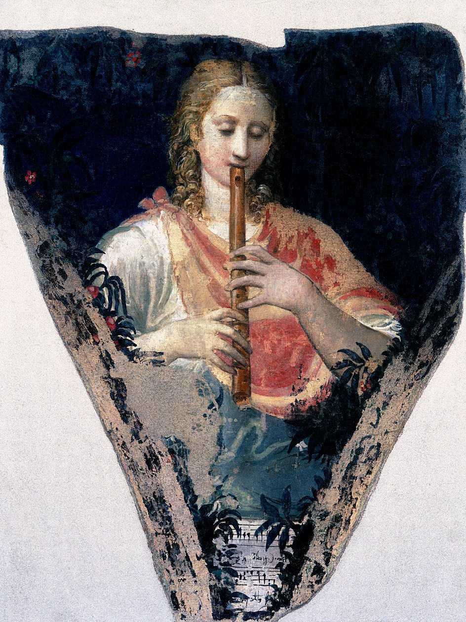Figurer av musikere av Nicolo dell Abate