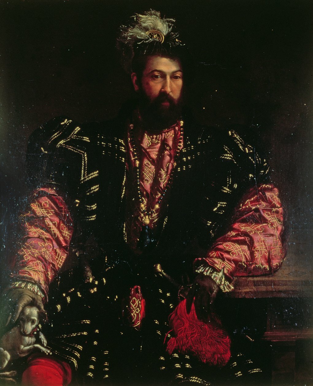 Portrett av en ukjent mann (se også 279071) av Nicolo dell Abate