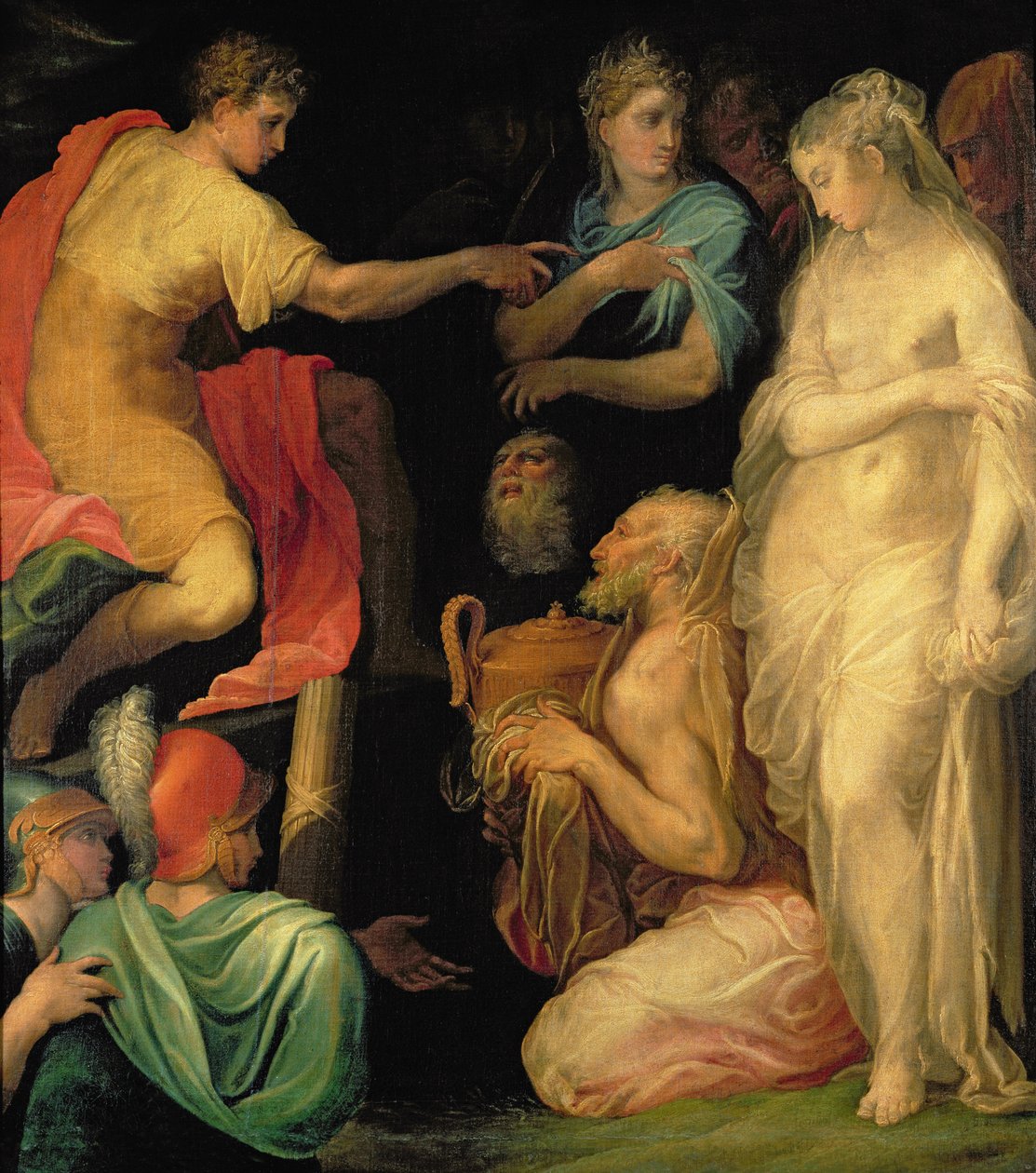 Kontinensen til major Scipio (237–183 f.Kr.) av Nicolo dell Abate