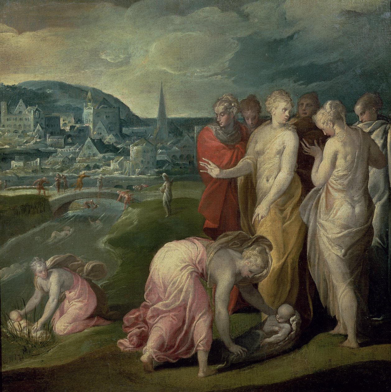 Funnet av Moses av Nicolo dell Abate