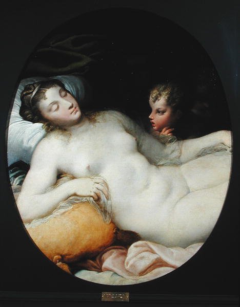Venus søvn av Nicolo dell Abate