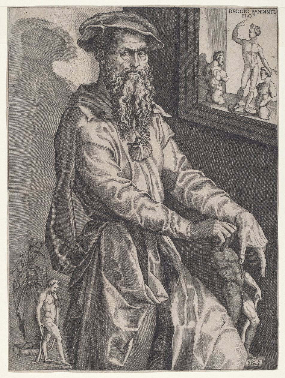 Baccio Bandinelli av Nicolo della Casa