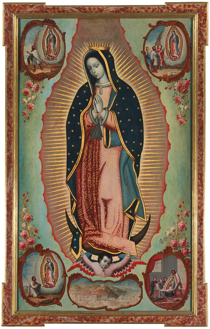 Jomfru av Guadalupe av Nicolás Enríquez