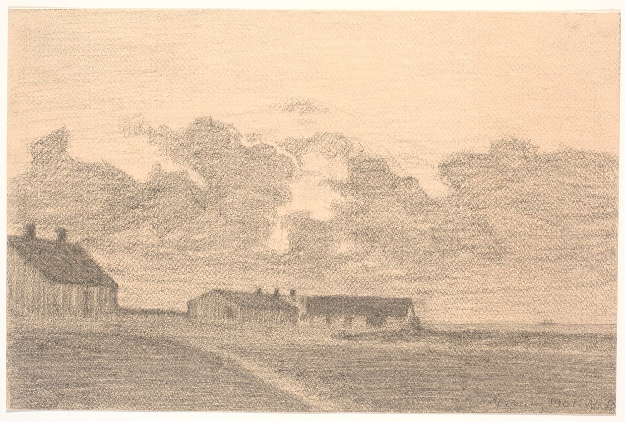 Det gamle gjestehuset i Ferring av Niels Jakob Jakobsen Bjerre
