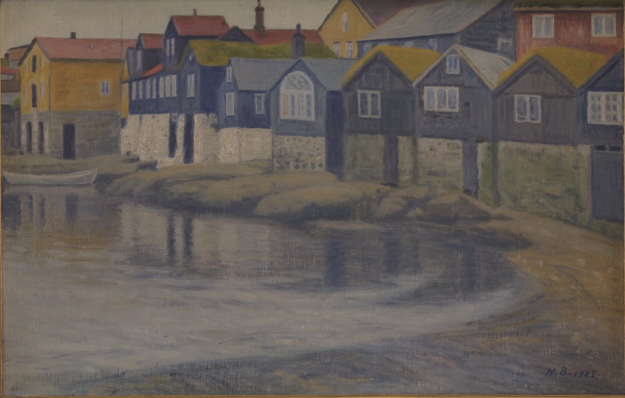 Gamle hus i Thorshavn av Niels Jakob Jakobsen Bjerre