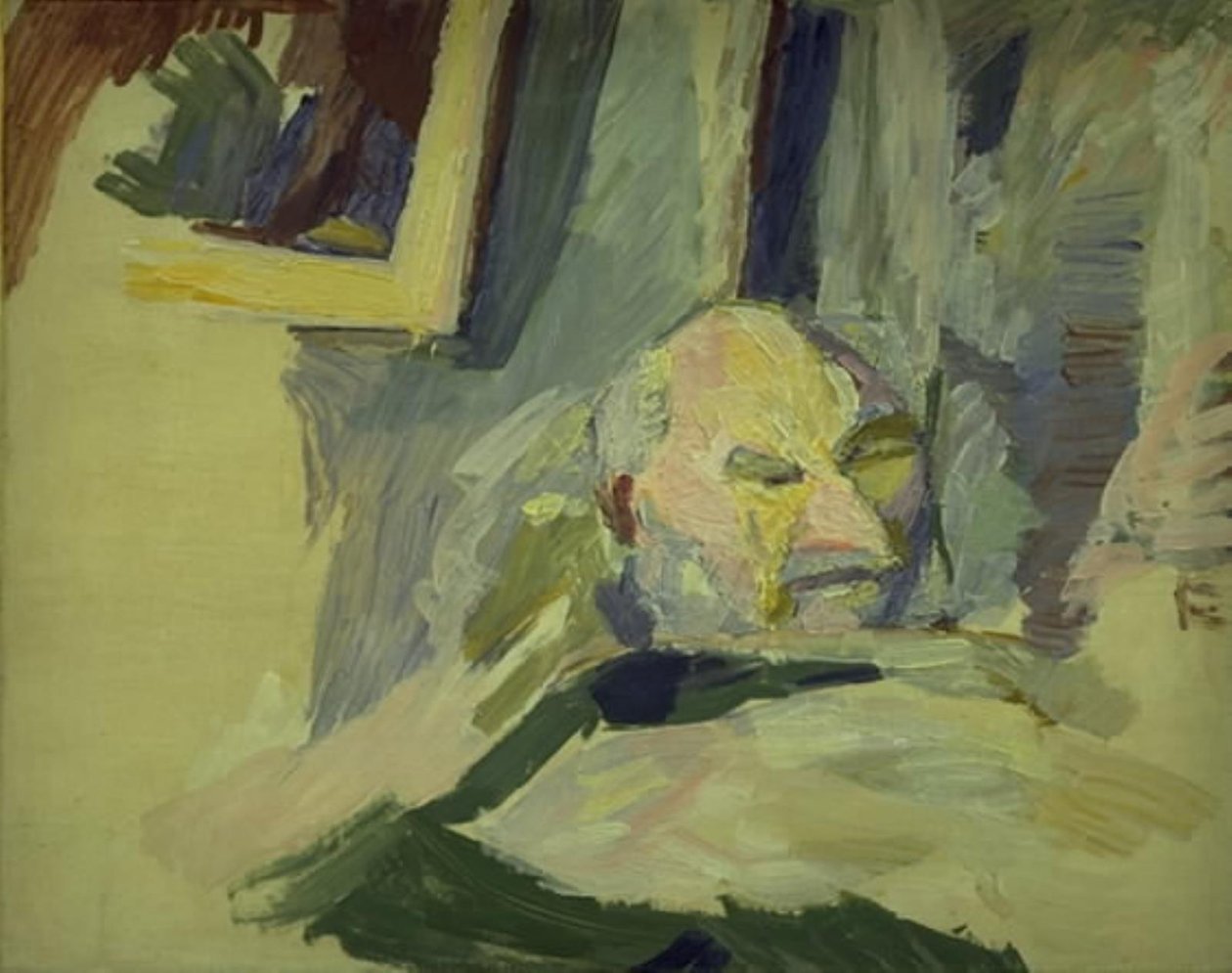 Selvportrett av Niels Larsen Stevns