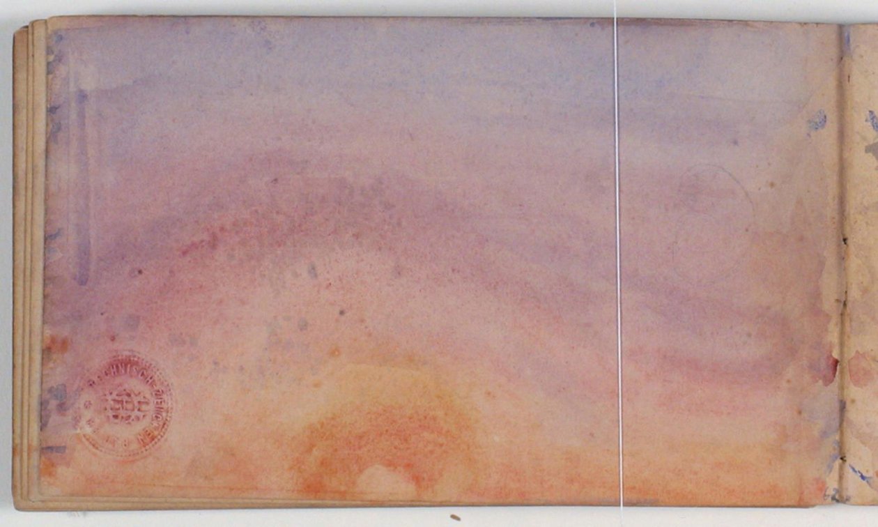 Solnedgang Himmel av Niels Larsen Stevns