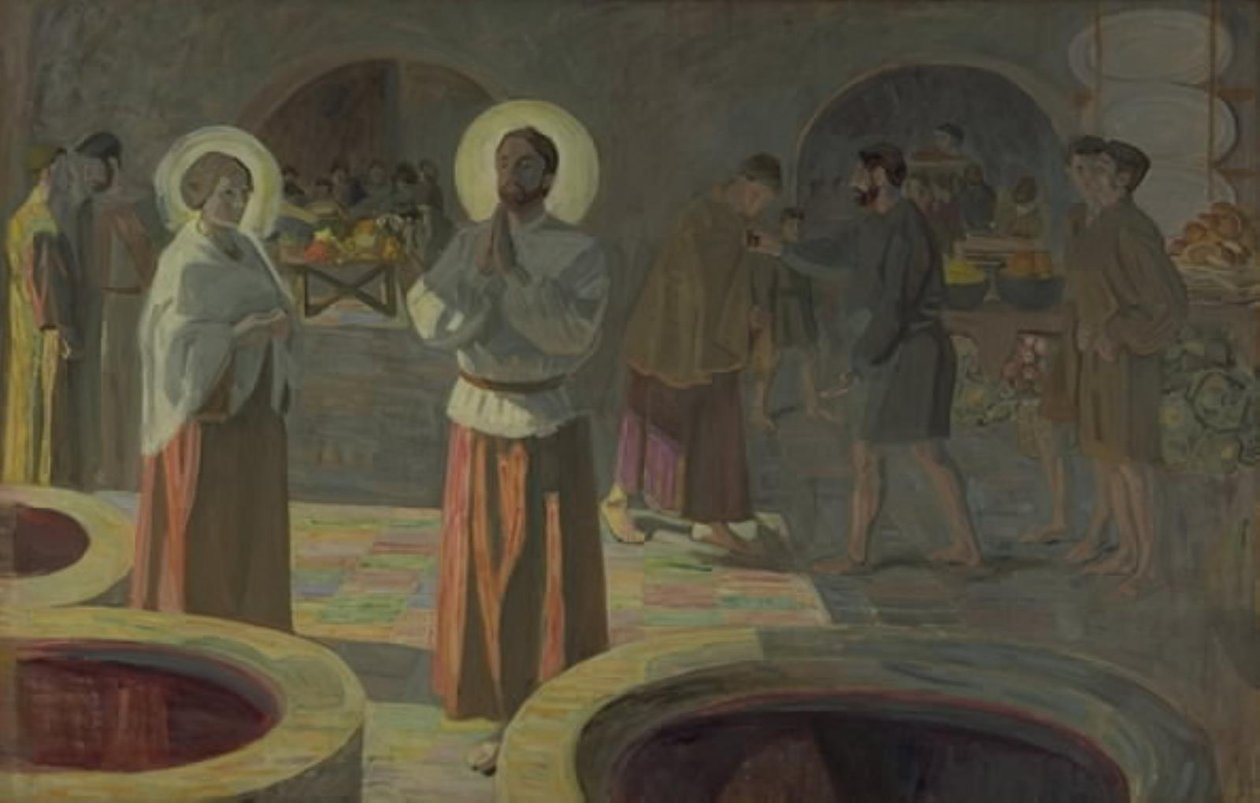 Bryllupet i Cana av Niels Larsen Stevns