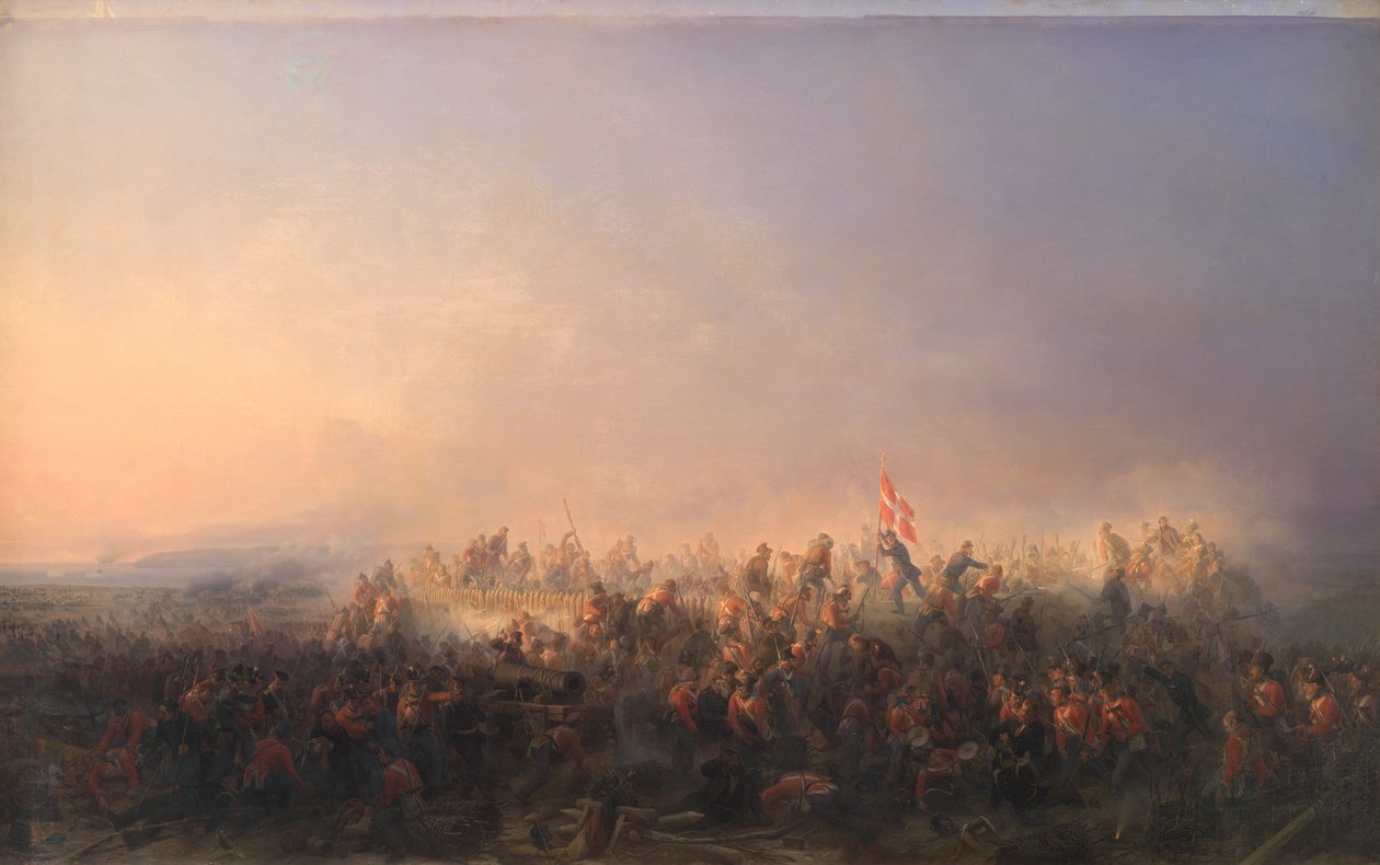 Slaget ved Fredericia 6. juli 1849 av Niels Simonsen