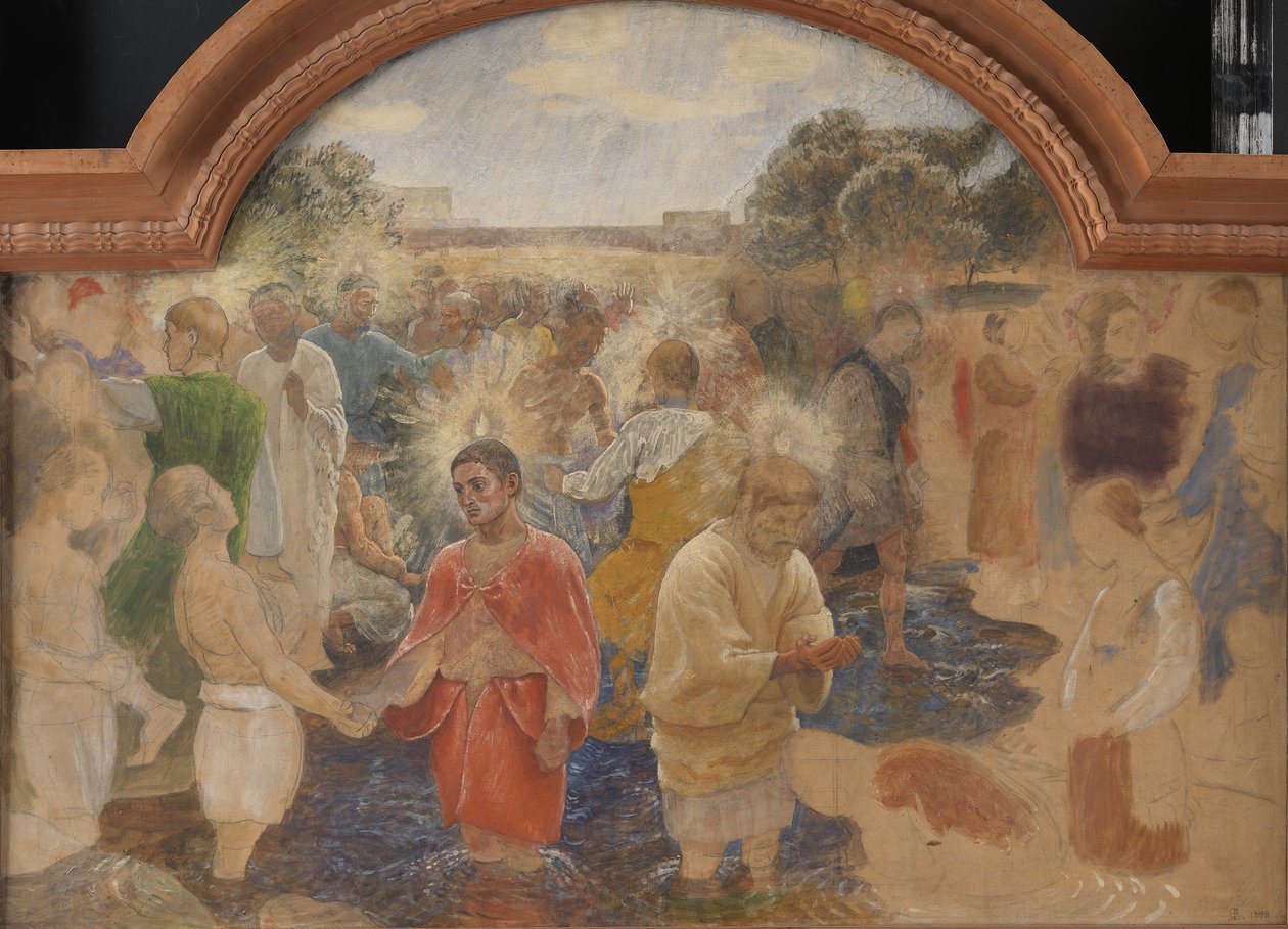 Dåp i pinsen av Niels Skovgaard