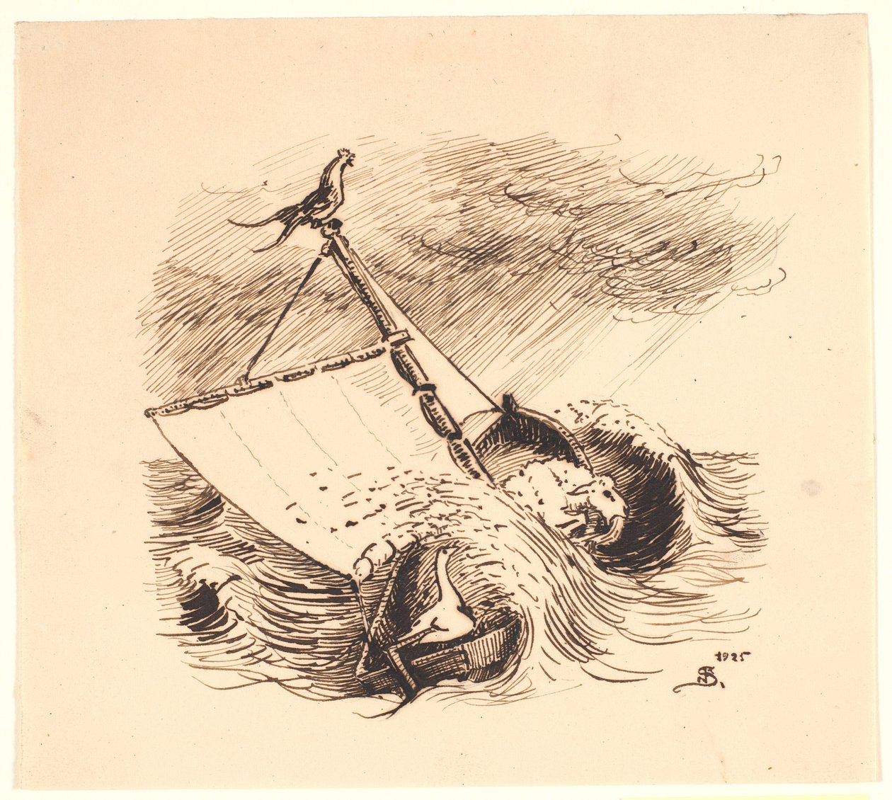 Dyrenes sjøreise av Niels Skovgaard