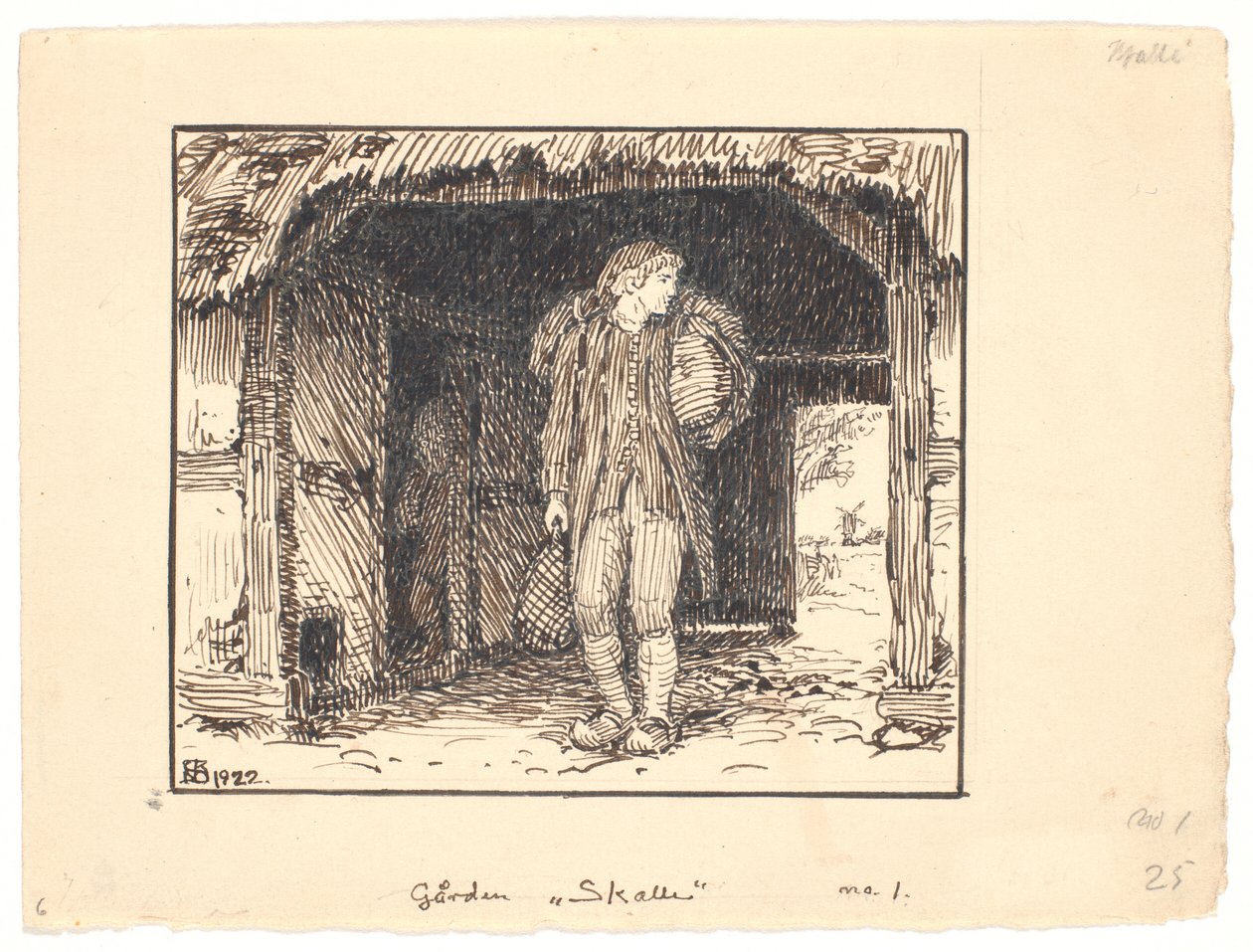 Hodeskalle av Niels Skovgaard
