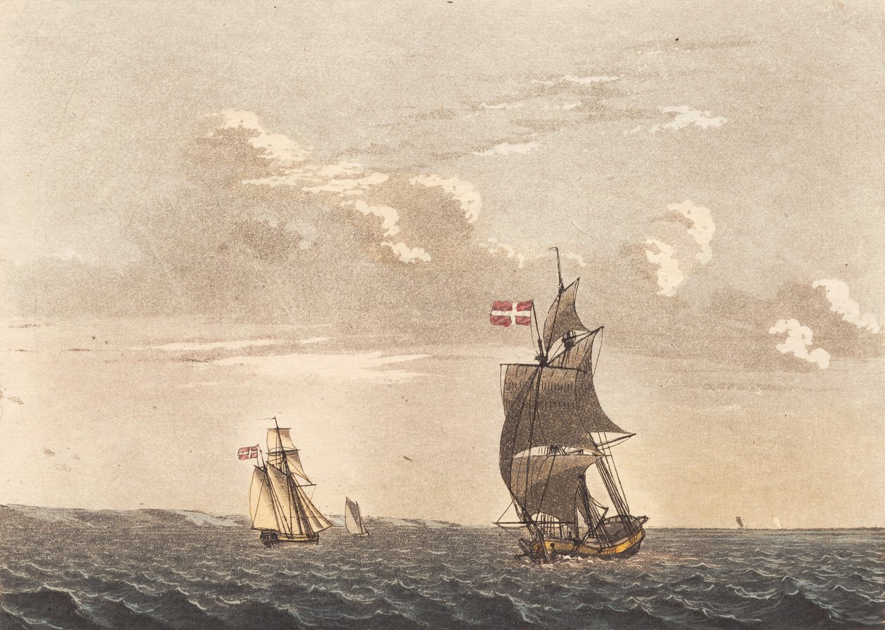 En kuling sidevind, og en brigg for vinden av Niels Truslew