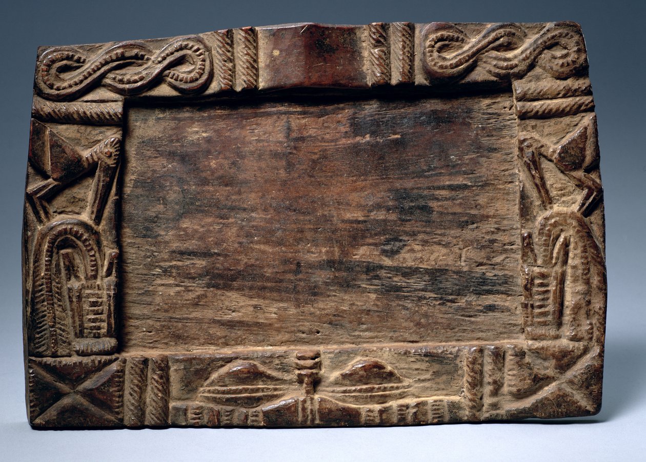 Opon Ifa Oracle Board, Yoruba Culture (tre) av Nigerian
