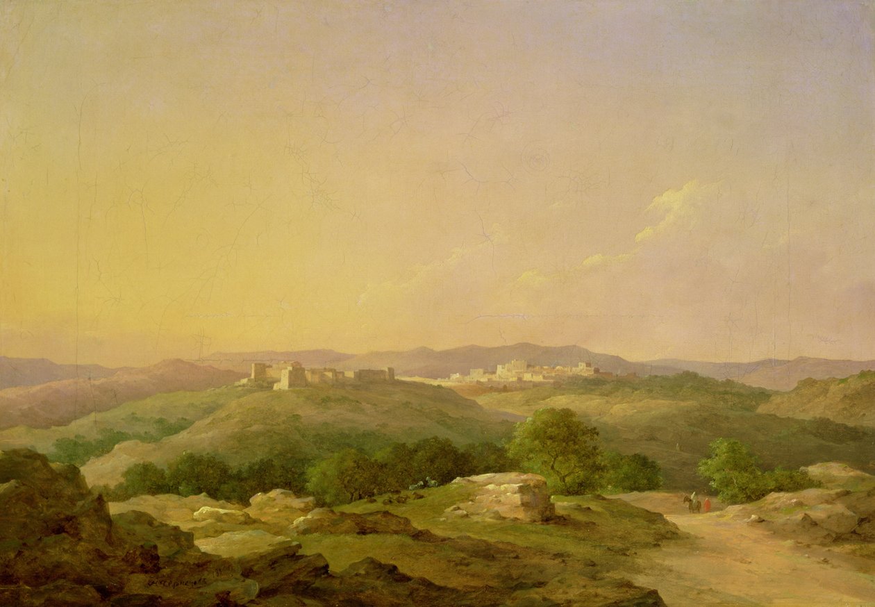 Utsikt over Betlehem, 1857 av Nikanor Grigor