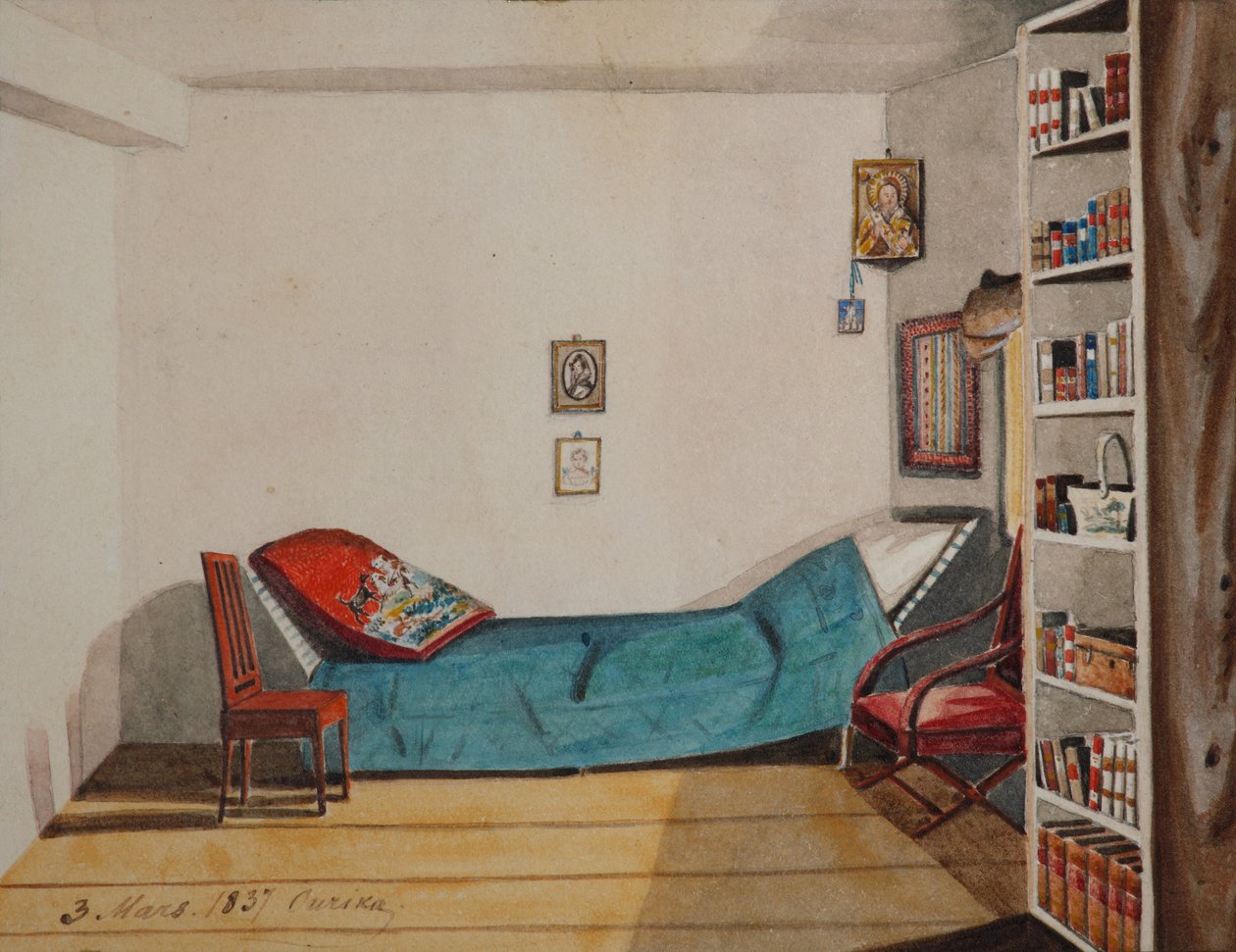 Nikita Muravyovs rom i eksil i Irkutsk-provinsen, 1837 av Nikita Mikhailovich Muravyov