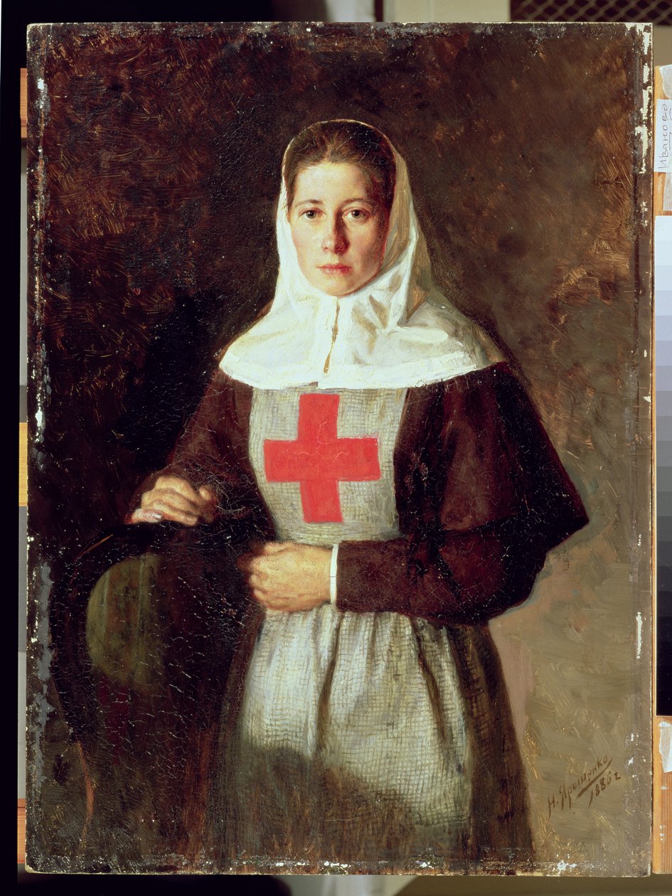 En sykepleier, 1886 av Nikolai Aleksandrovich Yaroshenko