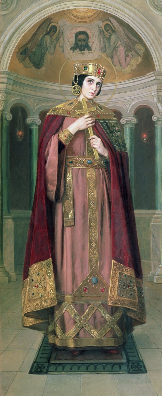 Tsarina Alexandra (1872-1918) av Nikolai K. Bodarevski