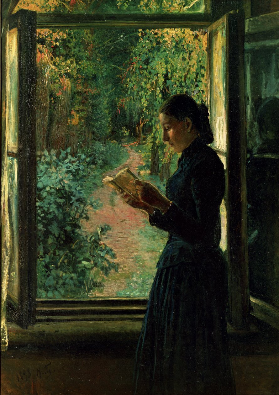 Portrett av Natalia Petrunkevitsin, 1893 av Nikolai Nikolaevich Ge