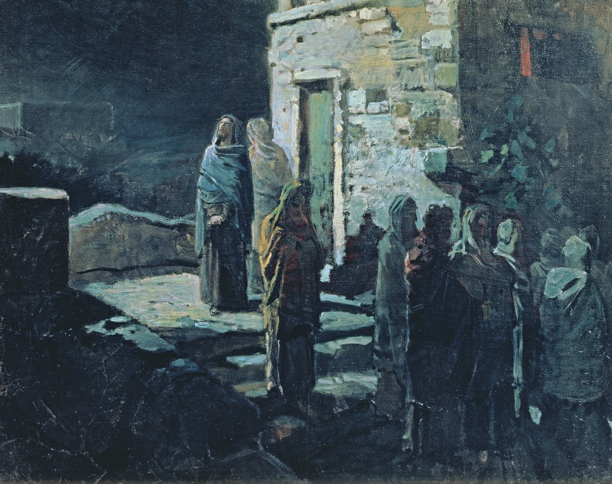 Kristus etter det siste måltid i Getsemane, 1888 av Nikolai Nikolajevitch Gay