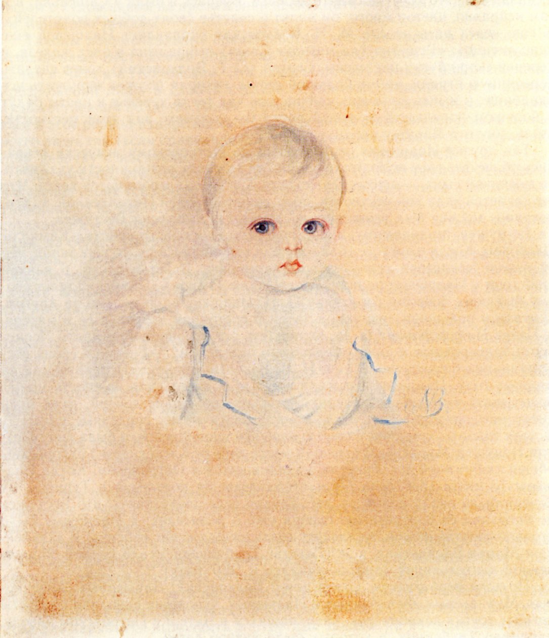 Portrett av Sasha Ivashev, 1834 av Nikolai Alexandrovich Bestuzhev