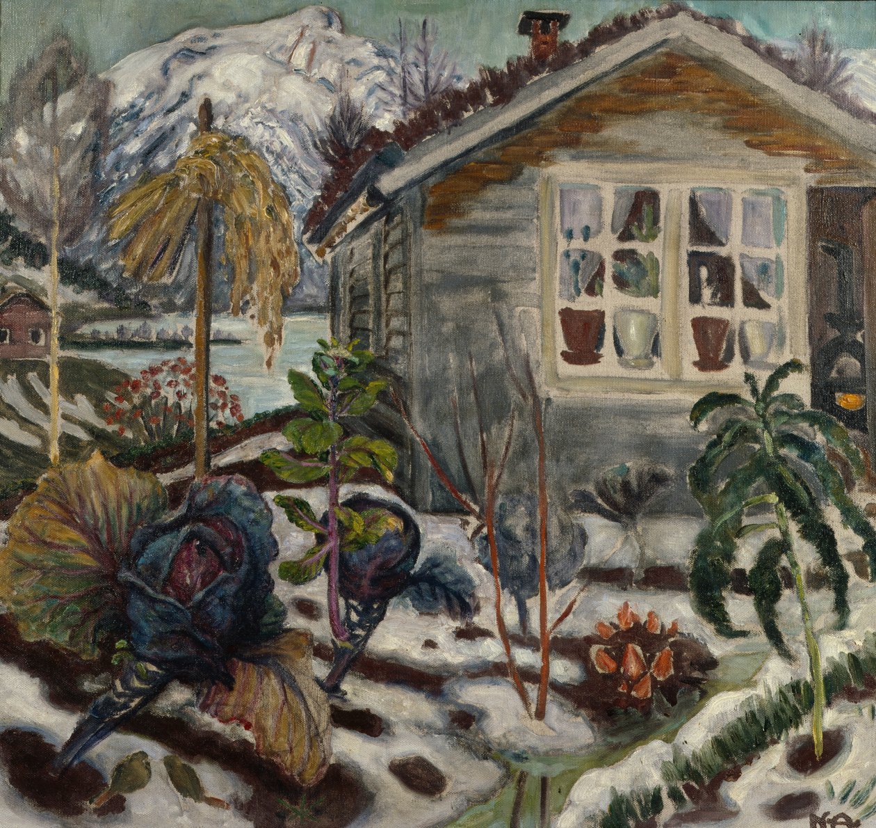 Tidlig høst (olje på lerret) av Nikolai Astrup