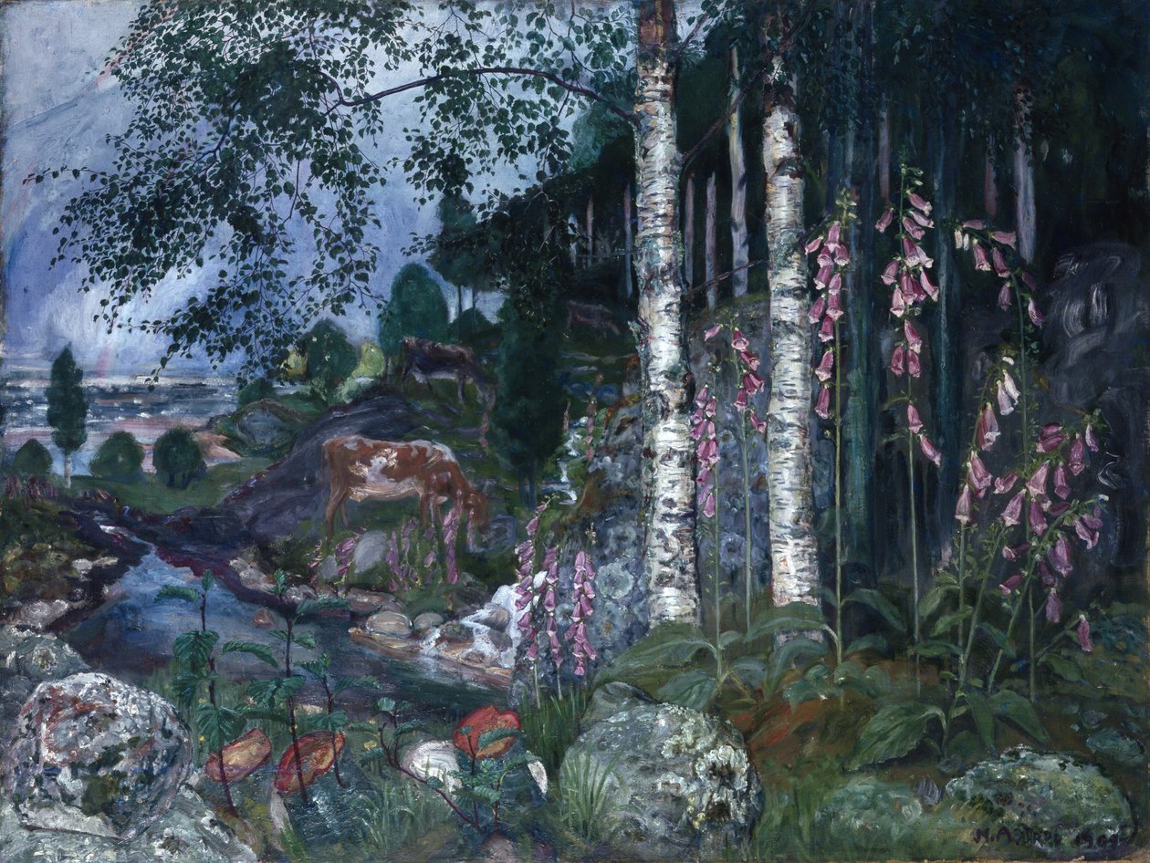 Revehansker av Nikolai Astrup