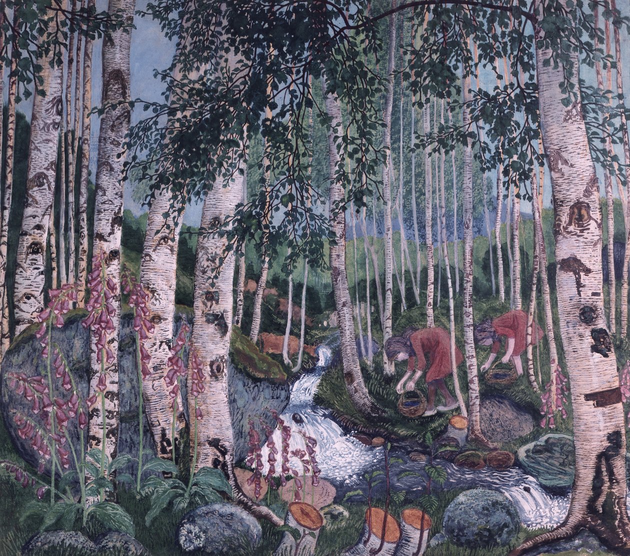 Revehansker av Nikolai Astrup
