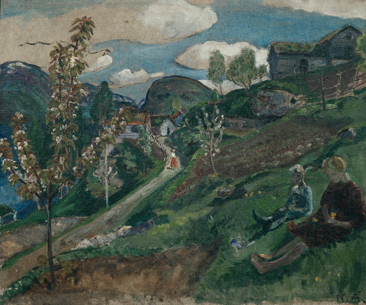 Hjem av Nikolai Astrup