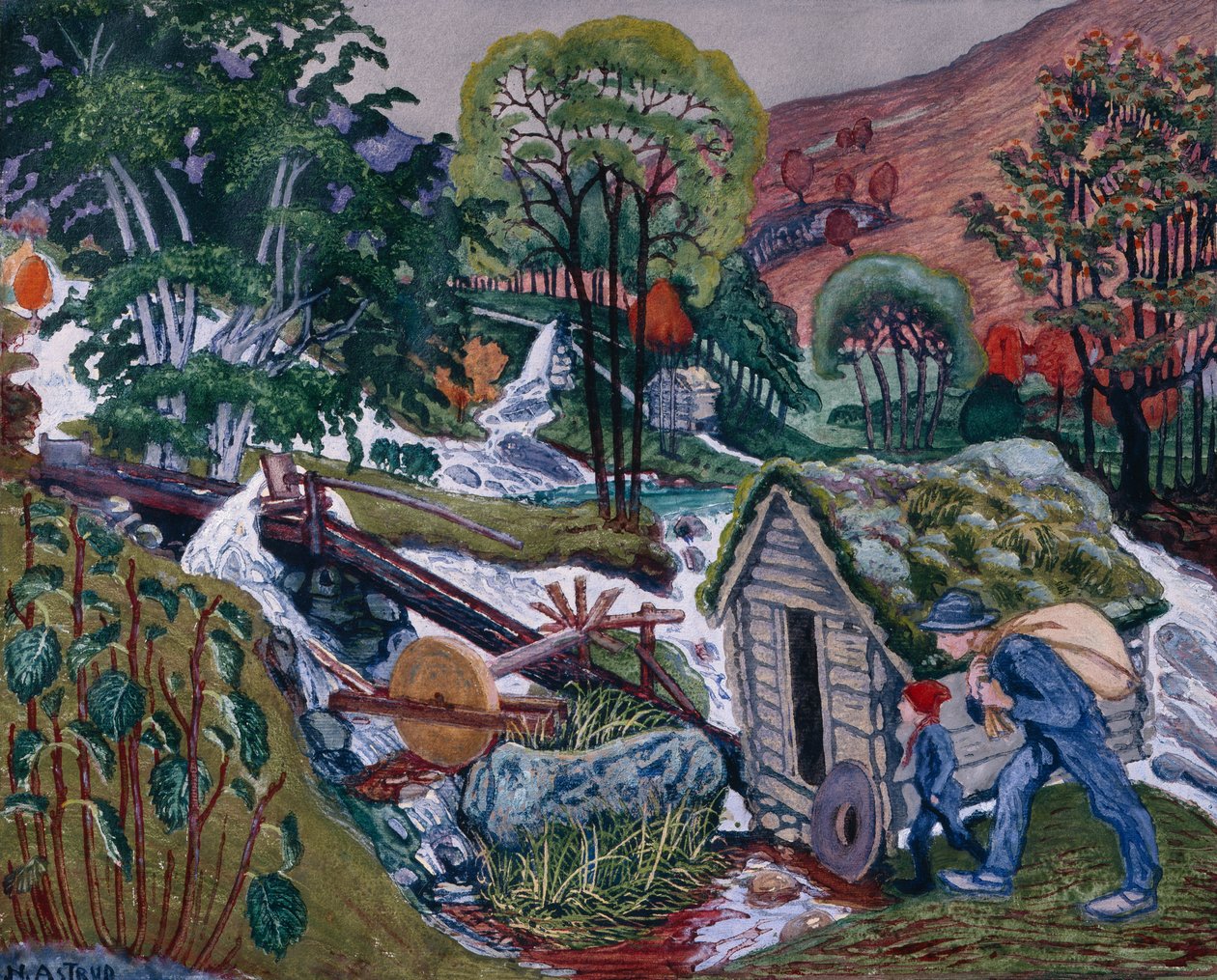 Kvinners gong av Nikolai Astrup