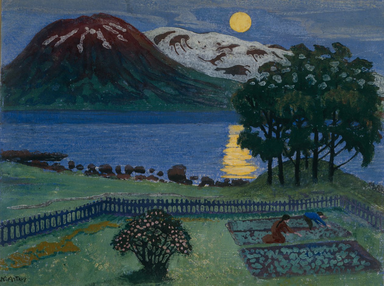 mai månen av Nikolai Astrup