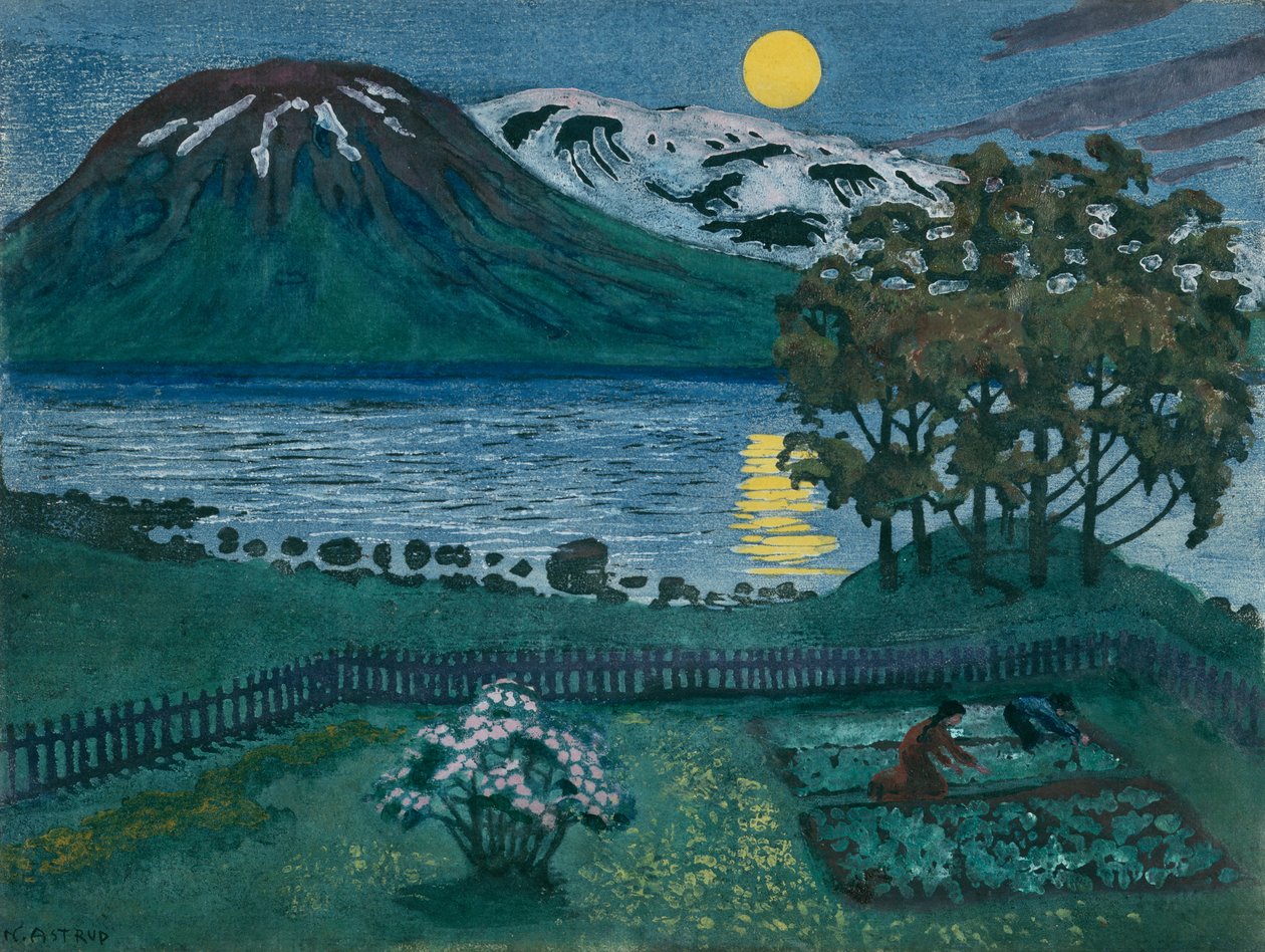 mai månen av Nikolai Astrup