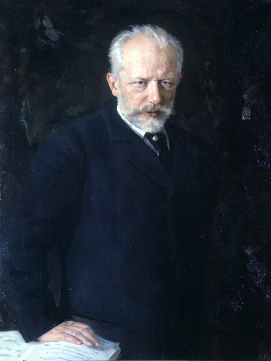 Tsjaikovskij, maleri av Kulnetsov av Nikolai Dmitrievich Kuznetsov