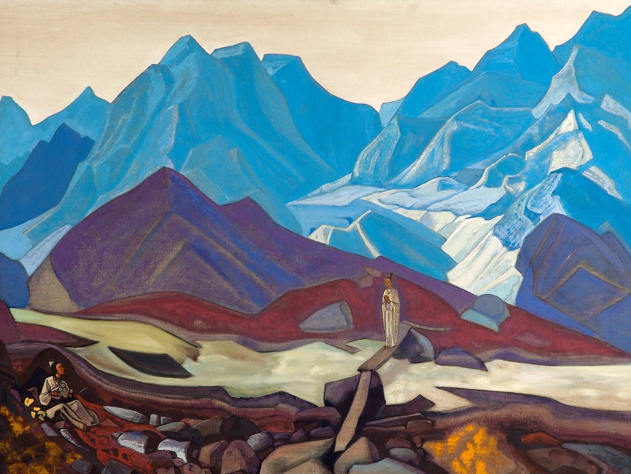 From Beyond, 1936. av Nikolai Konstantinowitsch Roerich